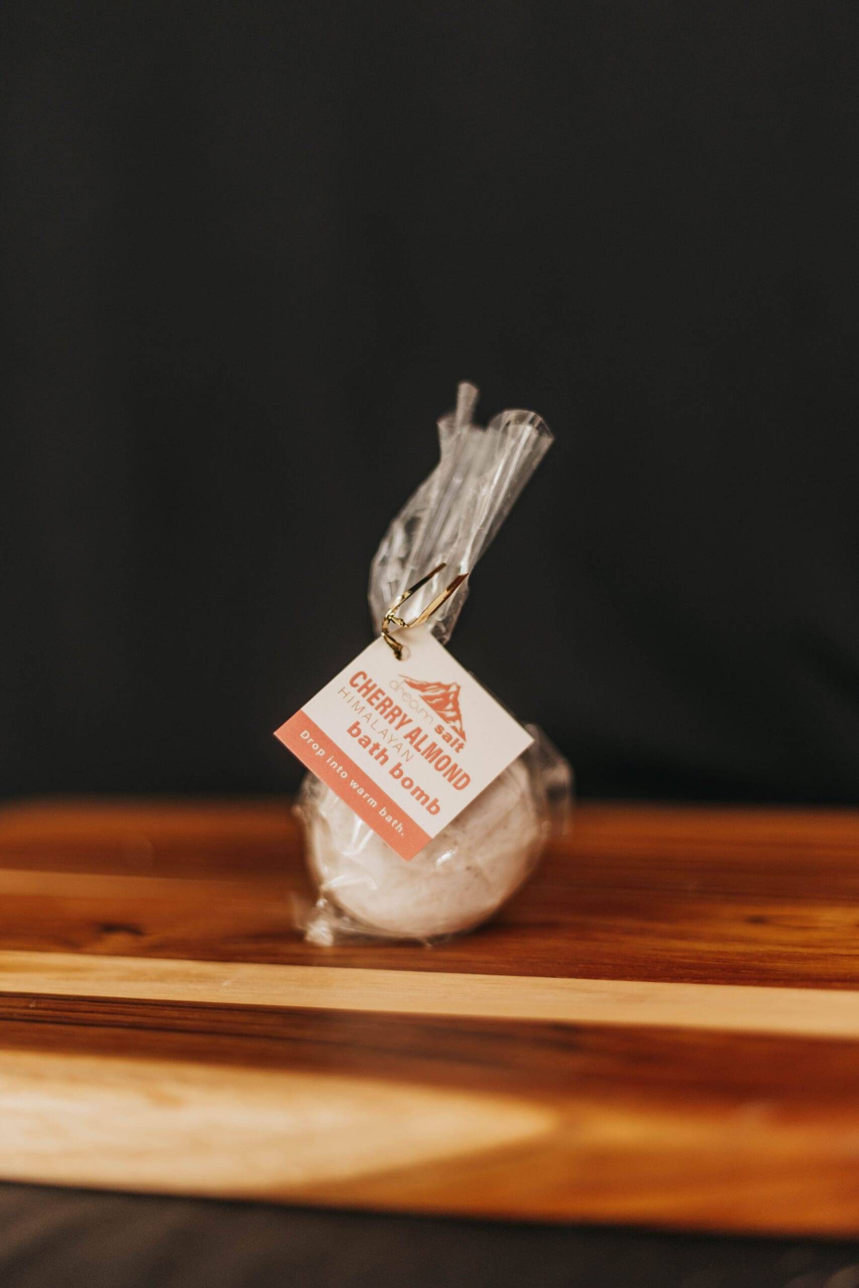 Himalayan Bath Bomb Cherry Almond